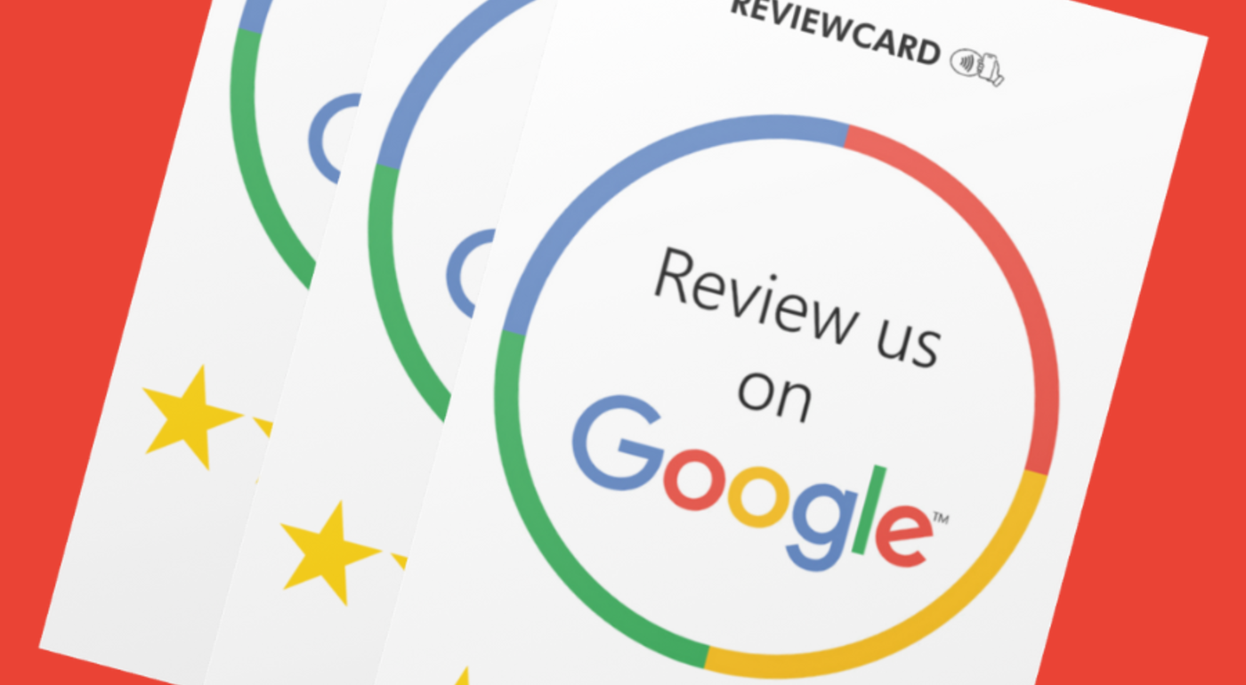 3 Google Reviewcard®