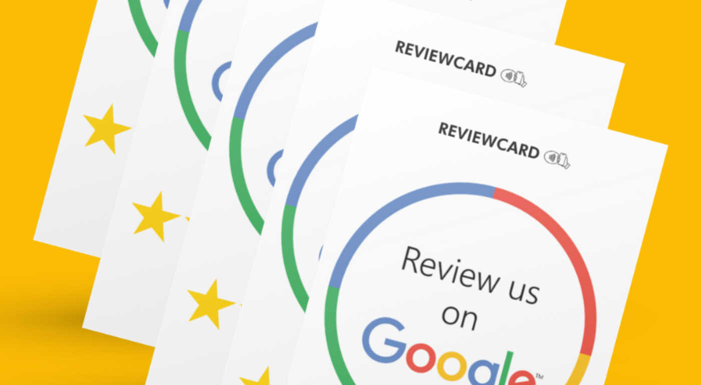 5 Google Reviewcard®