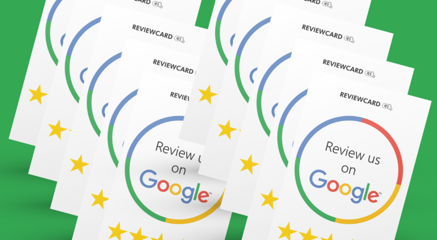 10 Google Reviewcard®