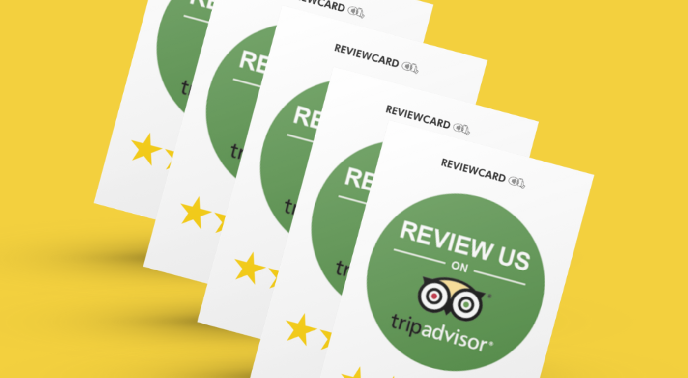 5 Tripadvisor Reviewcard®